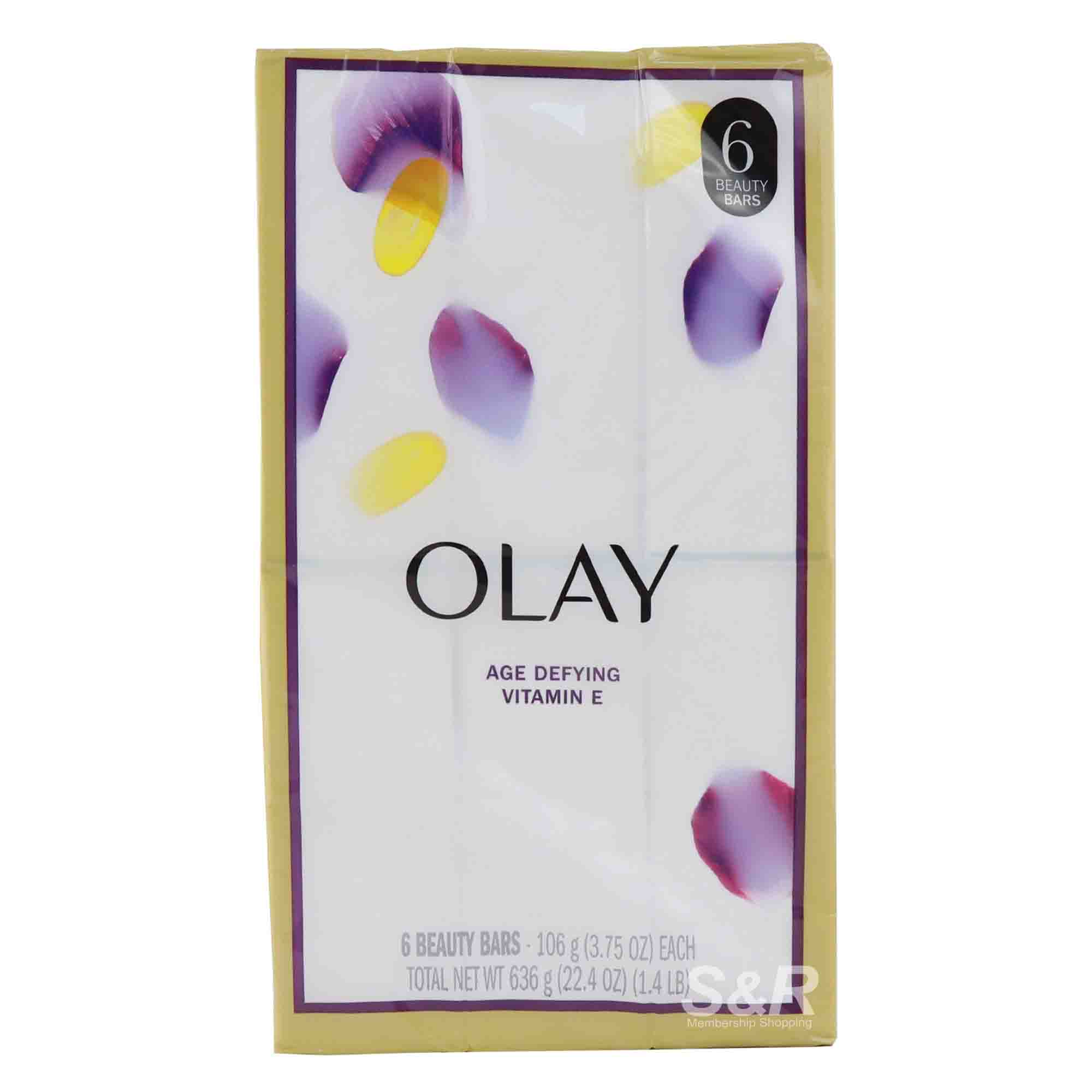 Olay Age Defying Vitamin E 6 Bars Olay Age Defying Vitamin E 6 Bars